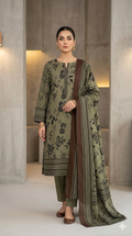 DYE Floral Digital Printed Summer LAWN - Unstitched