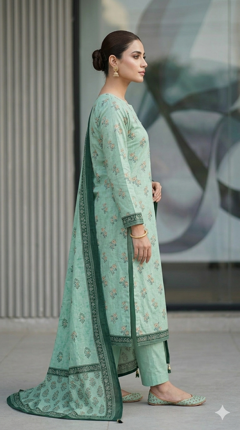Elegant LAWN Collection - Unstitched