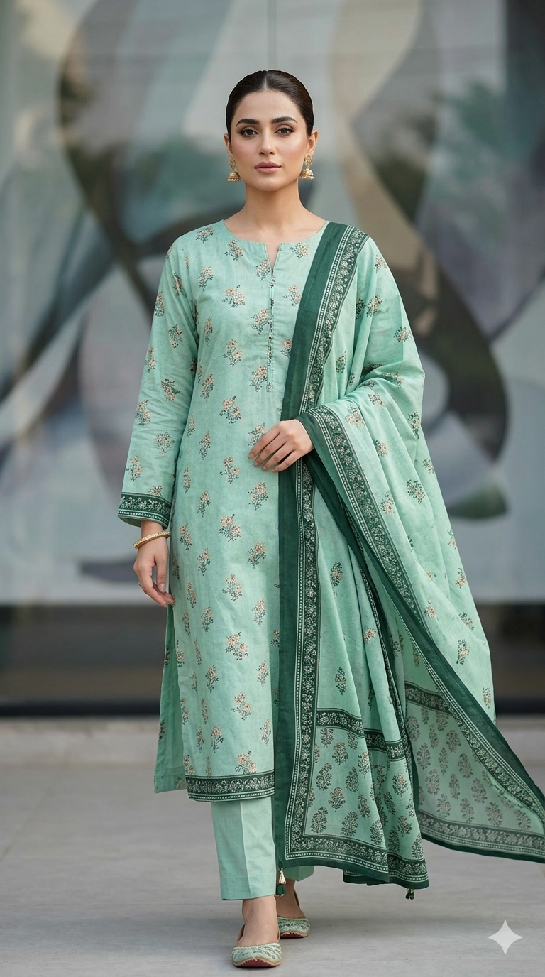 Elegant LAWN Collection - Unstitched