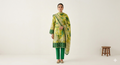 Dye-Floral Printed Design Unstitched